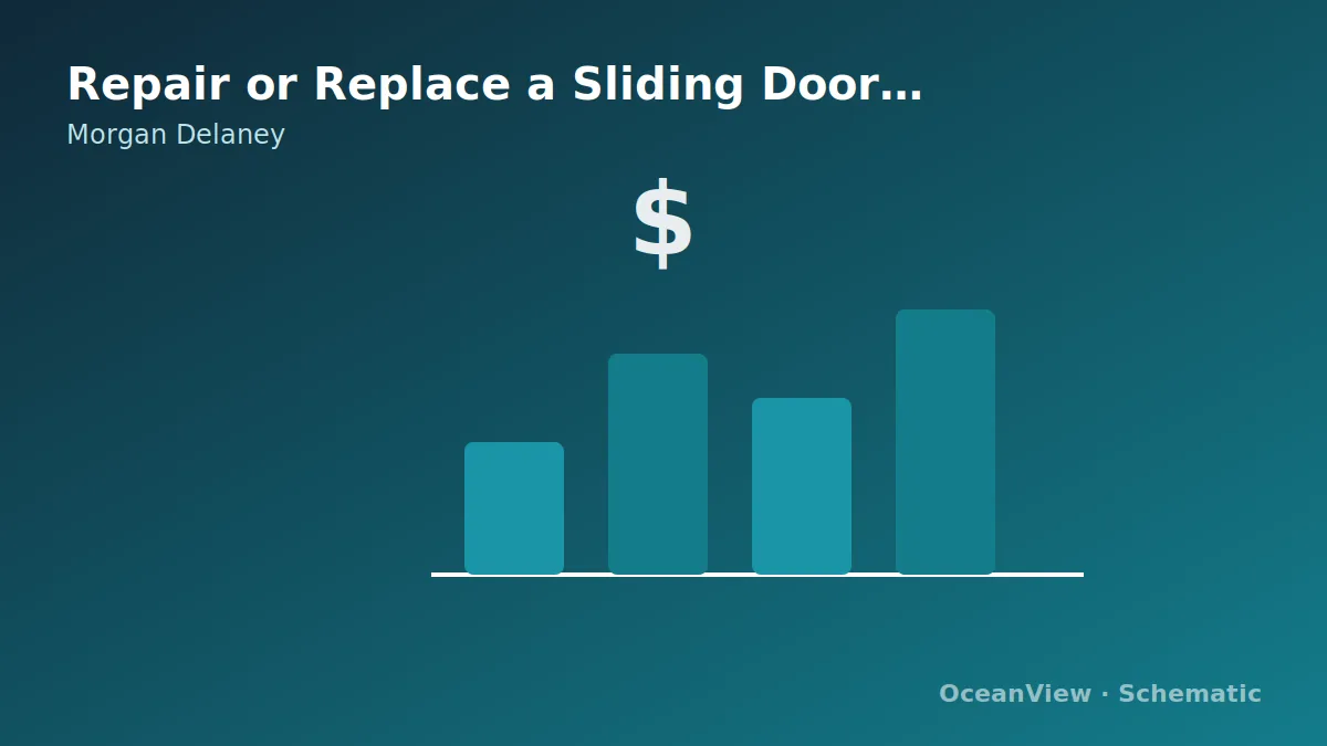 Hardware repair and complete door replacement shown as separate options.